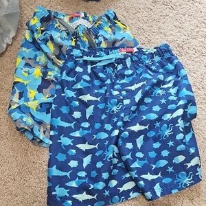 $4 PRICE LOWERED IN BUNDLE Liberty Valor Blue Camouflage Swim Shorts